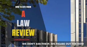 Mastering Legal Citations: A Guide to Citing Law Review Articles