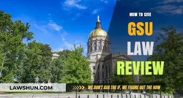 Mastering Citations: A Guide to Citing GSU Law Review Properly