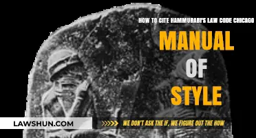 Citing Hammurabi's Code: Chicago Style Guide for Ancient Texts