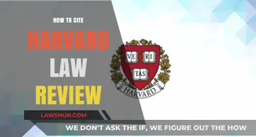 Mastering Harvard Law Review Citations: A Comprehensive Guide