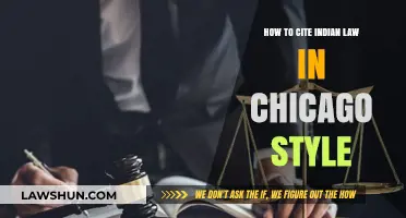 Mastering Chicago Style Citations for Indian Legal Sources