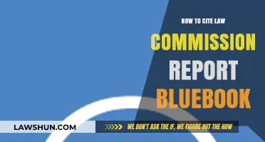 Mastering Bluebook Citations for Law Commission Reports: A Comprehensive Guide