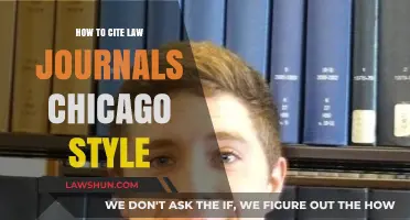 Mastering Chicago Style Citations for Law Journals: A Comprehensive Guide