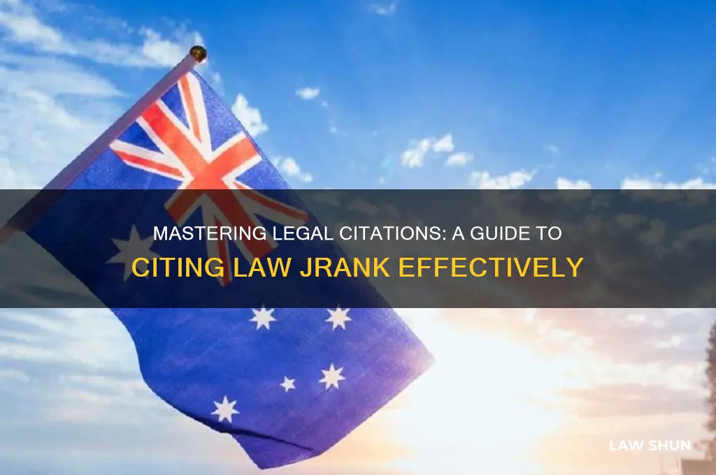 how to cite law jrank