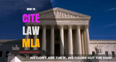 Mastering MLA Citations for Legal Sources: A Comprehensive Guide