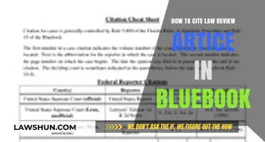 Mastering Bluebook Citations for Law Review Articles: A Step-by-Step Guide