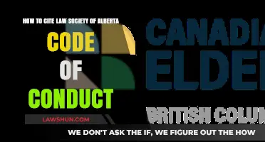 Citing the Law Society of Alberta's Code of Conduct: A Comprehensive Guide