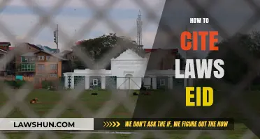 Mastering Legal Citations: A Guide to Citing Laws in EID