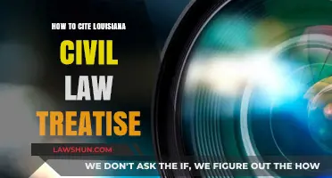 Mastering Citations: A Guide to Citing Louisiana Civil Law Treatise