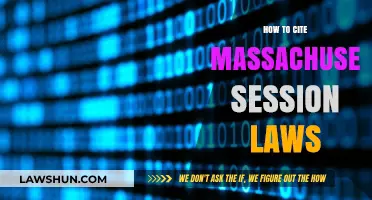 Mastering Citations: A Guide to Massachusetts Session Laws