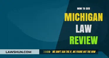 Mastering Citations: A Guide to Citing Michigan Law Review