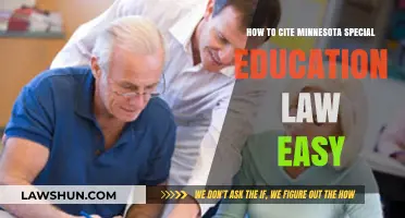 Citing Minnesota Special Education Law Made Simple: A Quick Guide