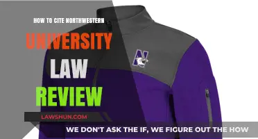 Mastering Citations: A Guide to Northwestern University Law Review