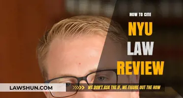 Mastering Citations: A Guide to Citing NYU Law Review