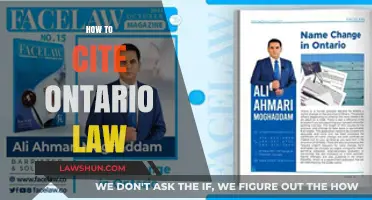Mastering Ontario Legal Citations: A Comprehensive Guide for Accurate Referencing