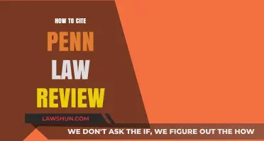Mastering Citations: A Guide to Citing Penn Law Review Properly