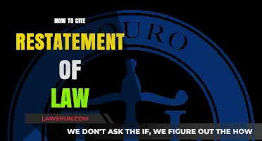 Mastering Legal Citations: How to Cite Restatement of Law Properly