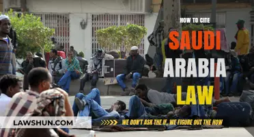 Mastering Legal Citations: A Guide to Citing Saudi Arabia Law