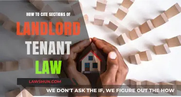 Mastering Citations: A Guide to Referencing Landlord-Tenant Law Sections