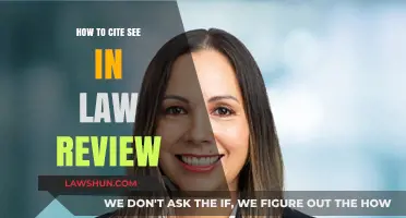 Mastering Legal Citations: How to Properly Cite See in Law Reviews