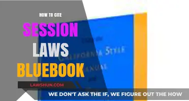 Mastering Bluebook Citations for Session Laws: A Comprehensive Guide