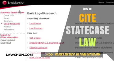 Mastering Legal Citations: A Guide to Citing State Case Law