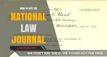 Mastering Legal Citations: How to Cite the National Law Journal