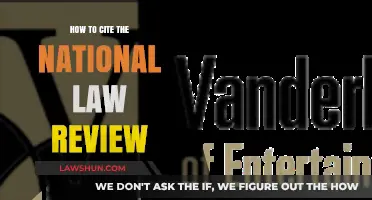 Citing the National Law Review: A Comprehensive Guide for Legal Writers