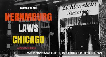Citing the Nuremberg Laws in Chicago Style: A Comprehensive Guide