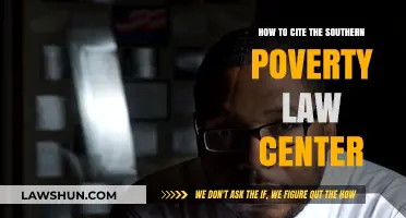 Citing the Southern Poverty Law Center: A Comprehensive Guide