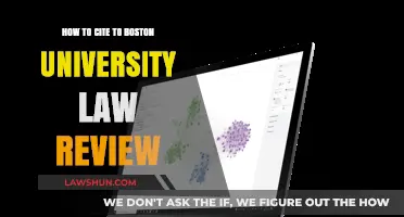Mastering Citations: A Guide to Boston University Law Review