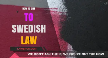 Mastering Swedish Legal Citations: A Comprehensive Guide to Proper Formatting