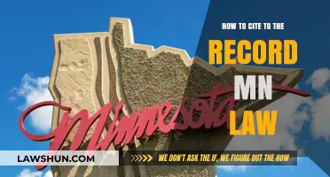 Mastering Minnesota Law Citations: A Guide to Citing the Record MN