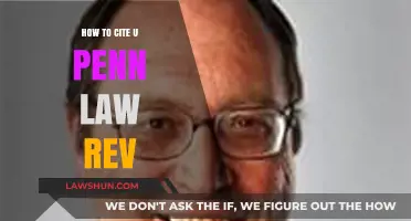 Mastering Citations: A Guide to Citing the U Penn Law Review