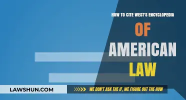 Mastering Citations: West's Encyclopedia of American Law Guide