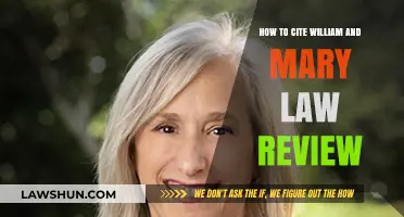 Mastering Citations: A Guide to William & Mary Law Review