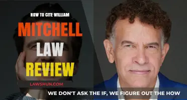 Mastering Citations: A Guide to Citing William Mitchell Law Review