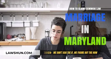 Claiming Common Law Marriage in Maryland: What You Need to Know