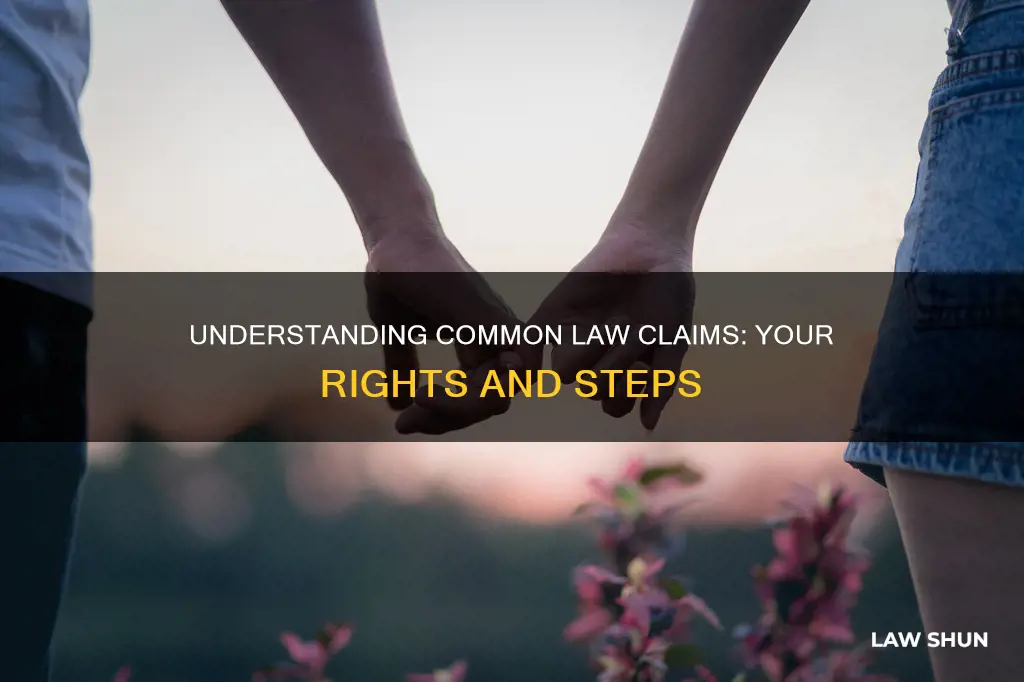 how to claim common law