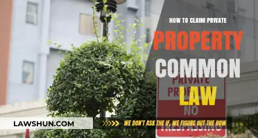Claiming Private Property: Common Law Essentials