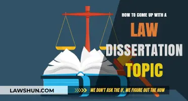 Crafting Your Law Dissertation: Strategies for Selecting the Perfect Topic