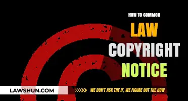 Copyright Notice: Protecting Your Work with Common Law