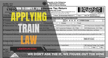 Computing 1701Q: Understanding Train Law Application