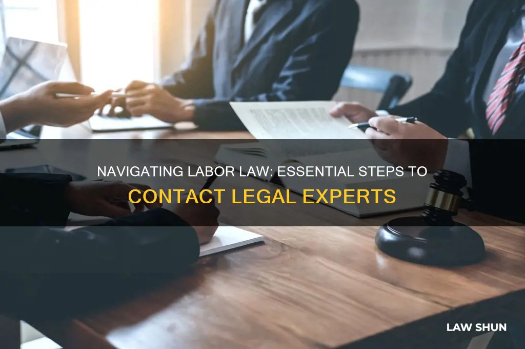 how to contact labor law