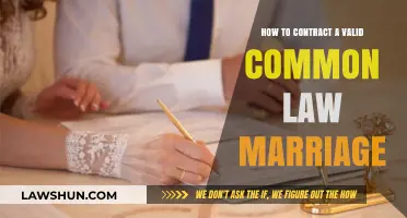 Understanding Common Law Marriage Requirements