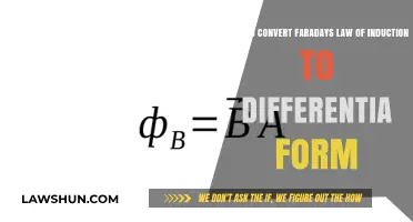 Transforming Faraday's Law: A Guide to Differential Form Conversion