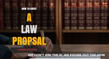 Crafting a Law Proposal: A Step-by-Step Guide