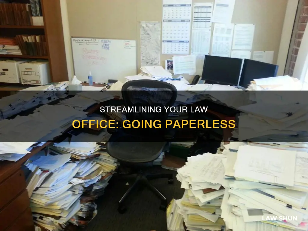 how to create a paperless law office