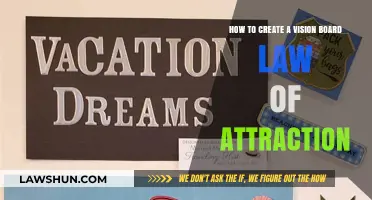 Manifesting with Vision Boards: Law of Attraction