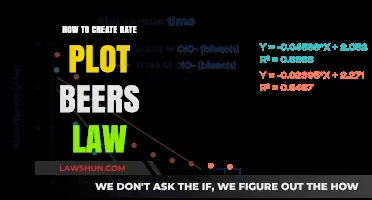 Creating a Rate Plot: Understanding Beer's Law